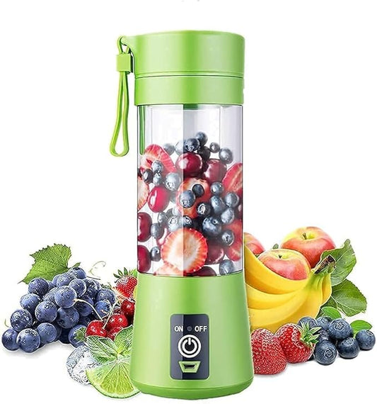 6 Blade Juicer- Portable Electric 6 Blade USB Juice Maker (380 ml)